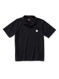 Carhartt Herren Pocket Polo Schwarz